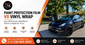 Paint Protection Film vs Vinyl Wrap: Key Differences
